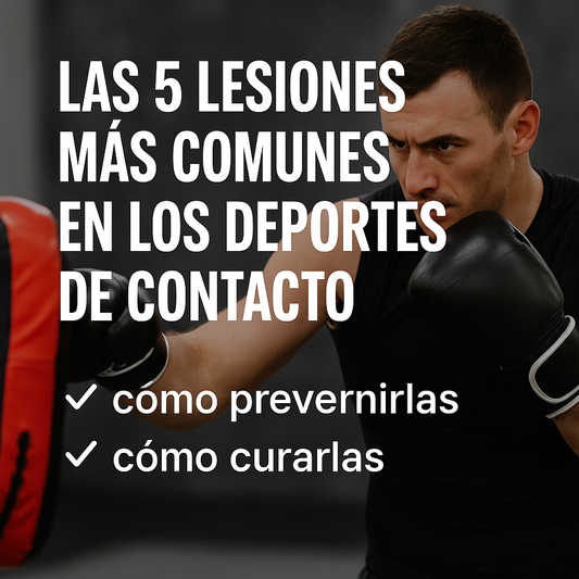 🥊 Las 5 lesiones más comunes en los deportes de contacto y cómo prevenirlas