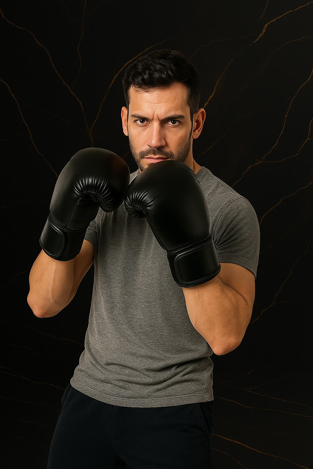 Guantes de cuero de vaca minimalistas sin logos