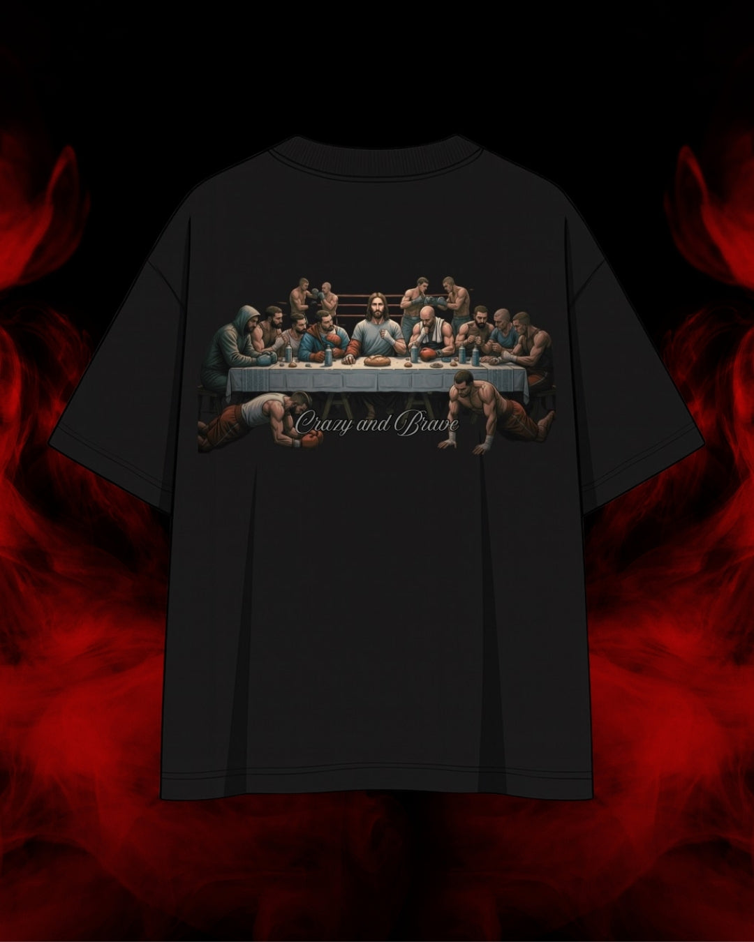 Camiseta Oversize Ultima Cena