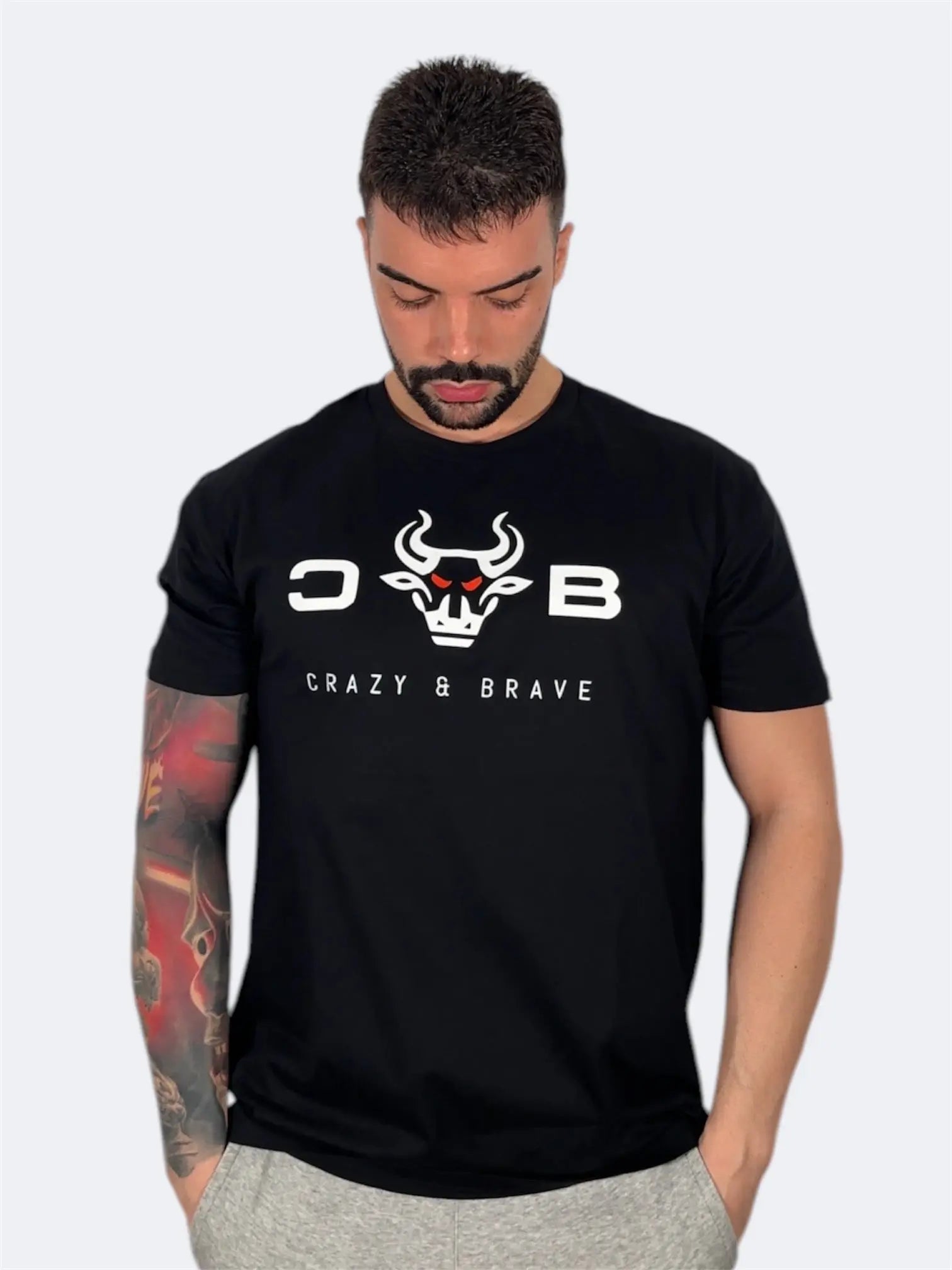Camiseta "Embrace Your Pain" Crazy & Brave
