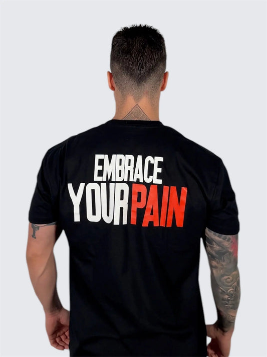 Camiseta "Embrace Your Pain" Crazy & Brave